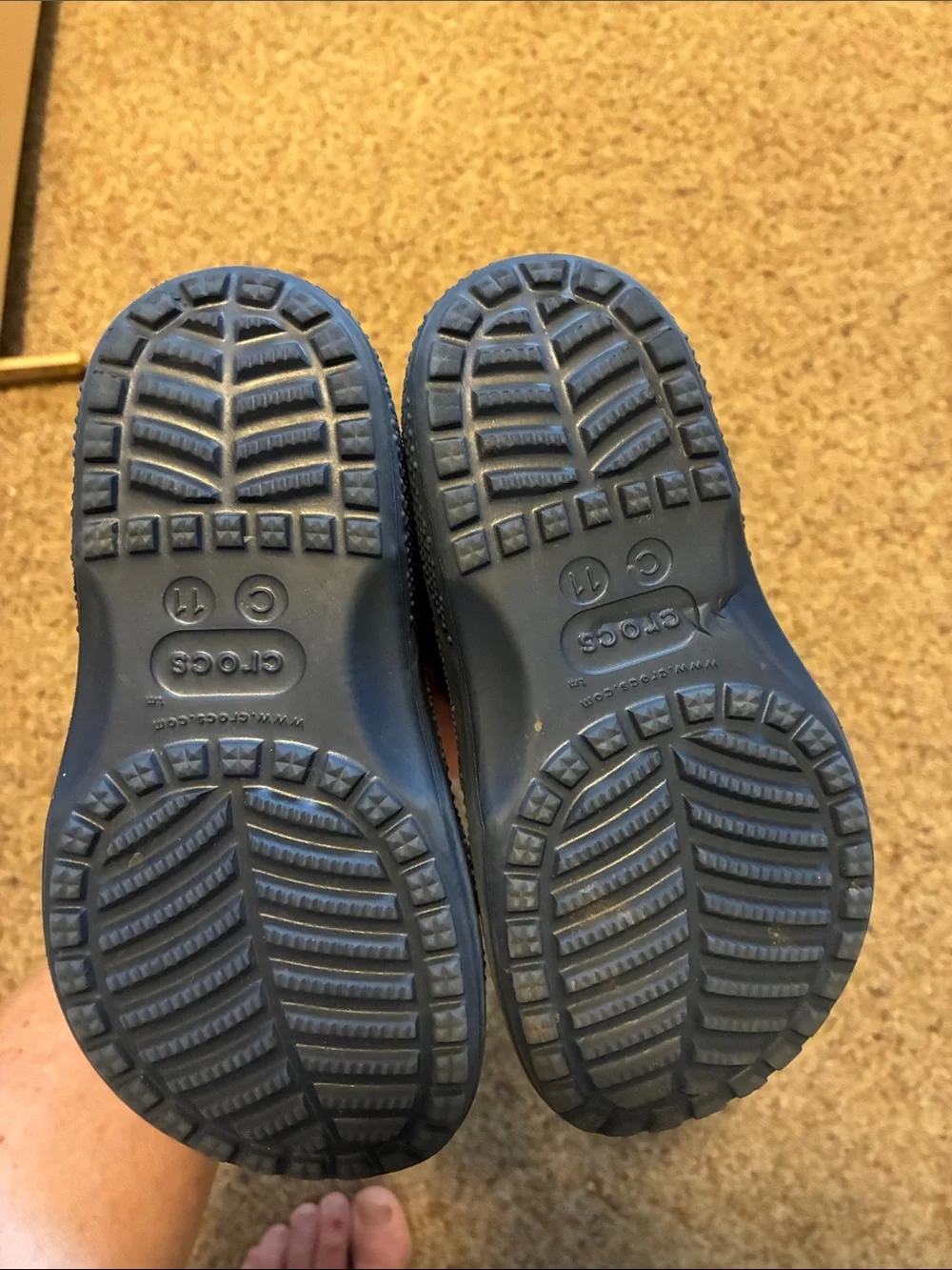 CROCS Kids Dark Blue Waterproof Rain & Snow Boots